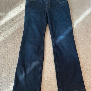 Chicos platinum blue denim jeans size 0